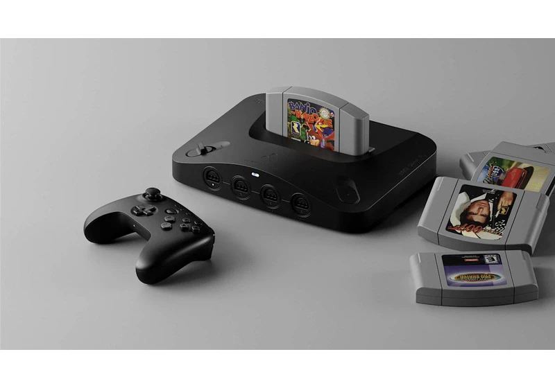Analogue says its delayed N64 remake console will start shipping next month