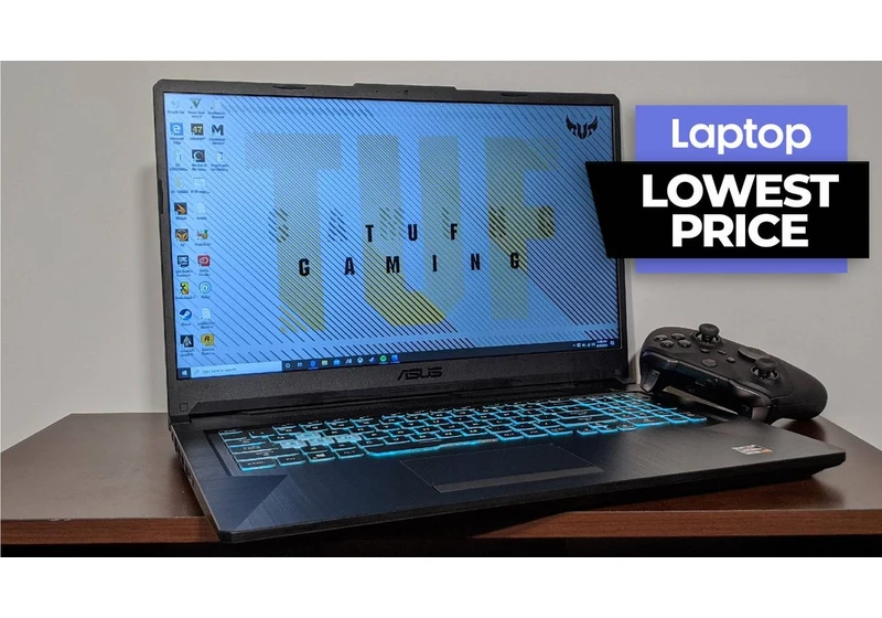 Asus TUF Gaming F17 RTX 3050 laptop hits lowest price ever — now just $699!