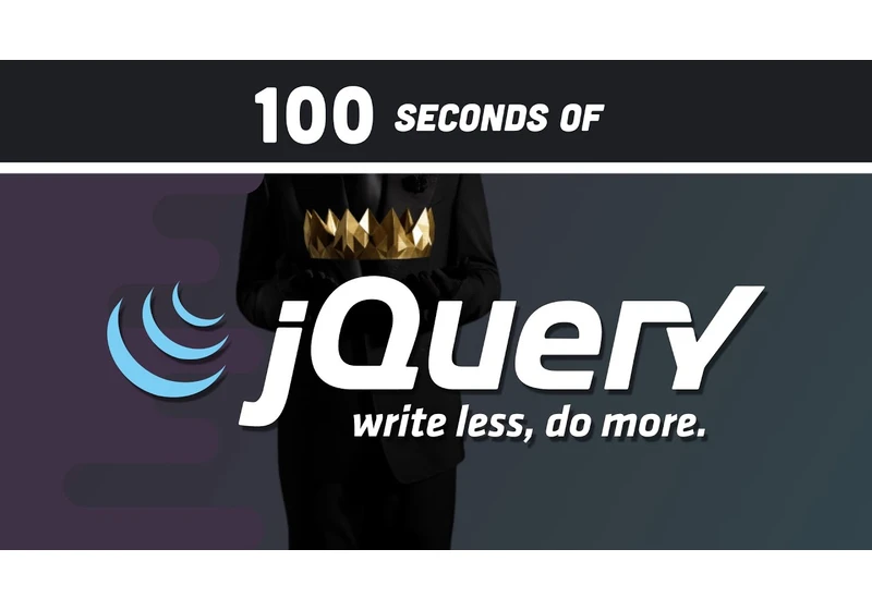 The Legend of jQuery in 100 Seconds