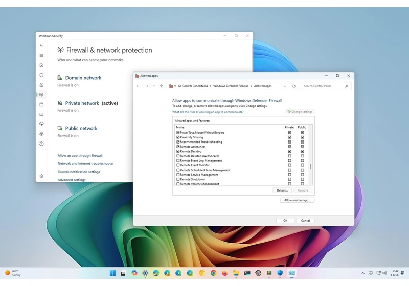 How to get started managing the firewall on Windows 11