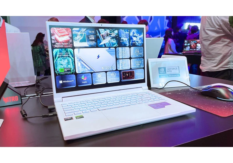 'I think it’s absolutely horrible to try and say it’s a gender-related color': The white Acer Nitro V 14, colorful laptops, and gender bias in gaming