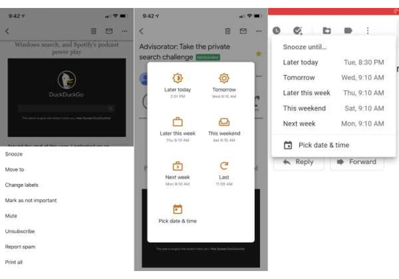 Don’t sleep on email ‘Snooze’: Power tips for Gmail and Outlook