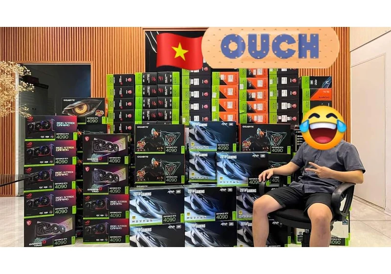 Nvidia RTX 4090 cards are reportedly being hoarded for sale to China by unscrupulous scalpers, which could inevitably drive prices up