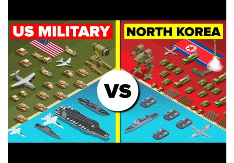 UNITED STATES vs NORTH KOREA - 2024 Military/Army Comparison