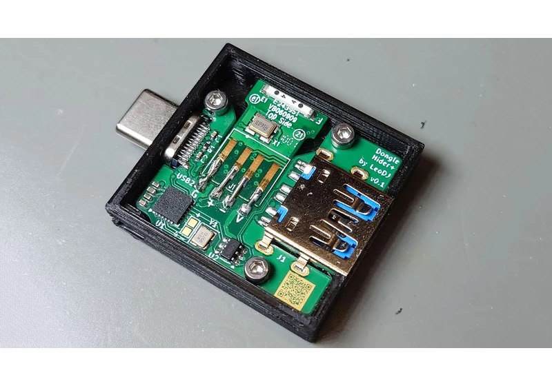  DongleHider+ is a cunning new Framework laptop Expansion Card for hiding up to three dongles  