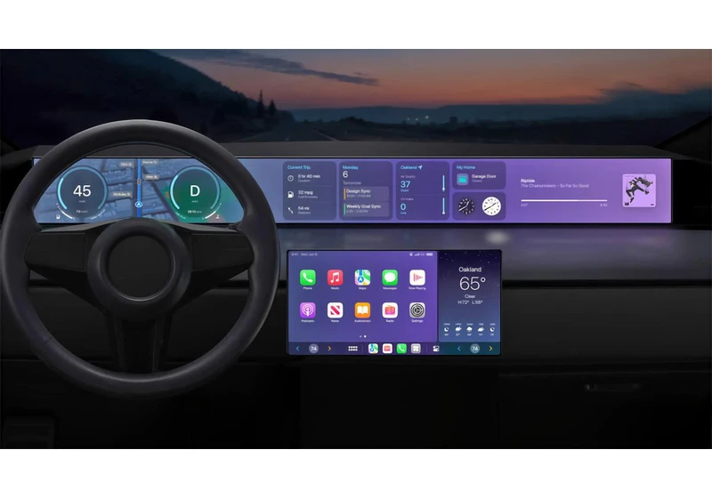 The Apple car apparently still exists, could debut in 2028 with reduced autonomy