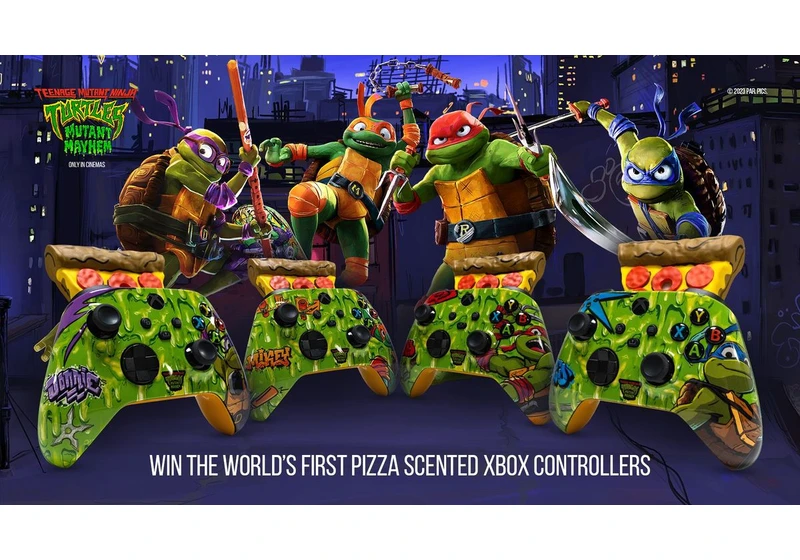New Xbox Controllers Include Pizza-Scented, Pizza-Shaped Diffuser