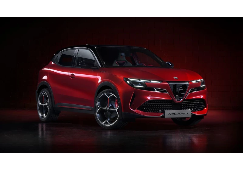  Alfa Romeo blasts into the world of EVs with its stylish Milano crossover 