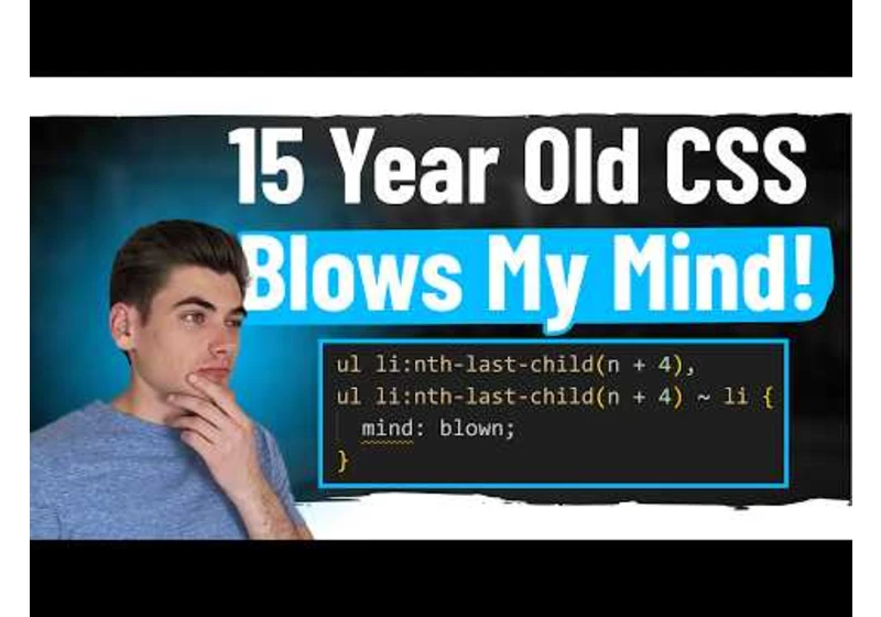 This Ancient CSS Feature Is Incredibly Useful