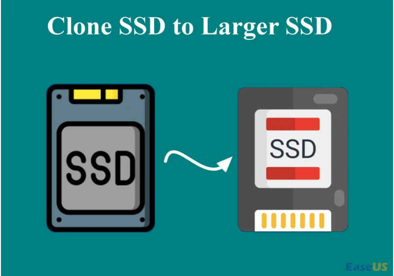 How to clone an SSD to a larger SSD with no data loss