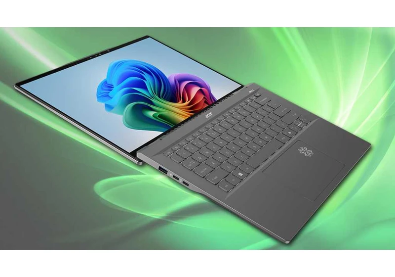 Acer’s first Snapdragon laptop is the Swift 14 AI