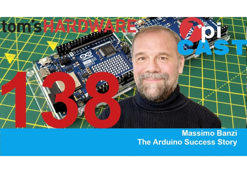 Arduino Co-Founder Will Take Your Questions Live on the Pi Cast
