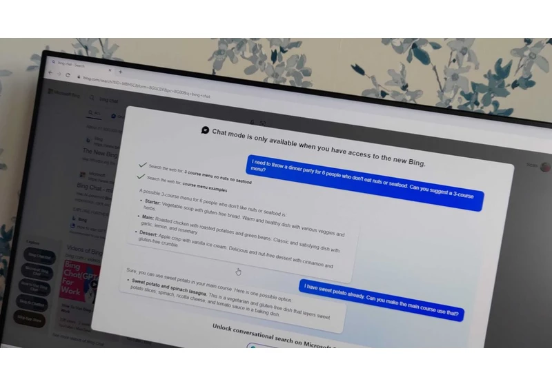 Bing Chat invites are showing up for Google Chrome users
