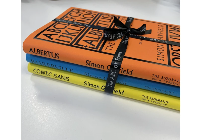 Simon Garfield publishes biographies on Albertus, Baskerville and Comic Sans