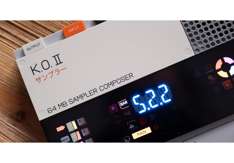 Teenage Engineering's K.O. II sampler proves the company can do cost-friendly cool