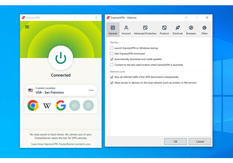 ExpressVPN disables split-tunneling on Windows due to DNS leaks