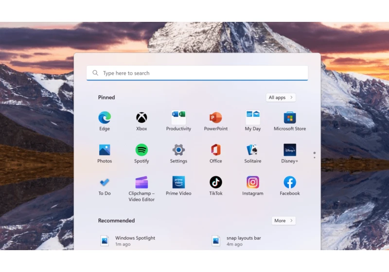 Latest Windows 11 update breaks custom Start menu apps