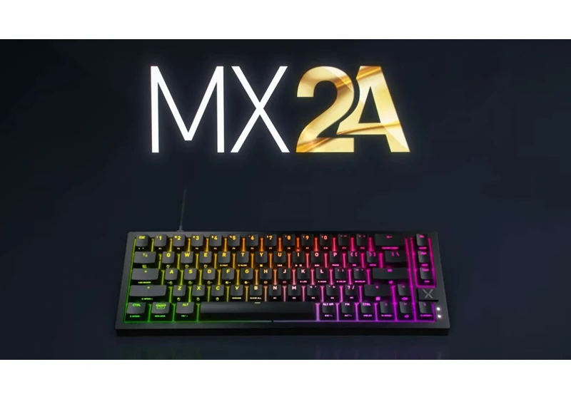 Cherry Intros MX2A Mechanical Switches, Rated for 100 Million Actuations