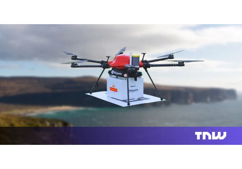 UK’s first drone delivery service launches in remote Scottish islands