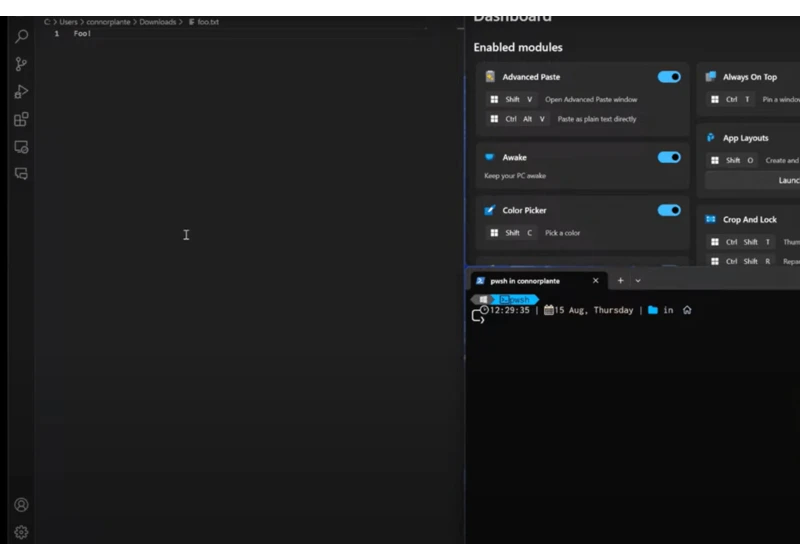 Microsoft’s PowerToys Workspaces will organize your apps, just so