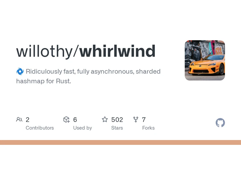 Show HN: Whirlwind – Async concurrent hashmap for Rust