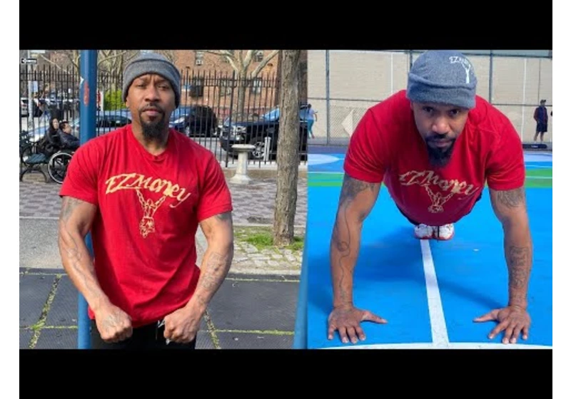 Calisthenics Challenge - Bo does the "Eazy Money New Jersey Spin The Block Set" | That's Good Money
