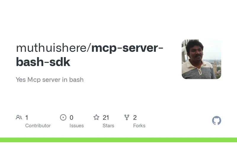 Show HN: MCP Server SDK in Bash (~250 lines, zero runtime)