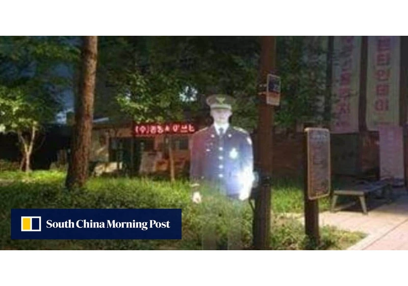 South Korea deploys hologram police officer to fight crime – and it's working