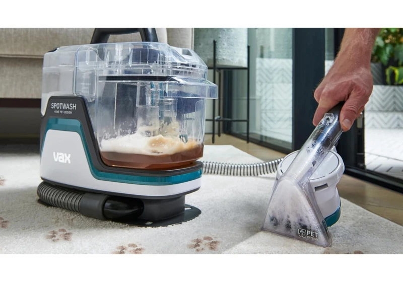 This small but mighty Vax spot cleaner is down to half price