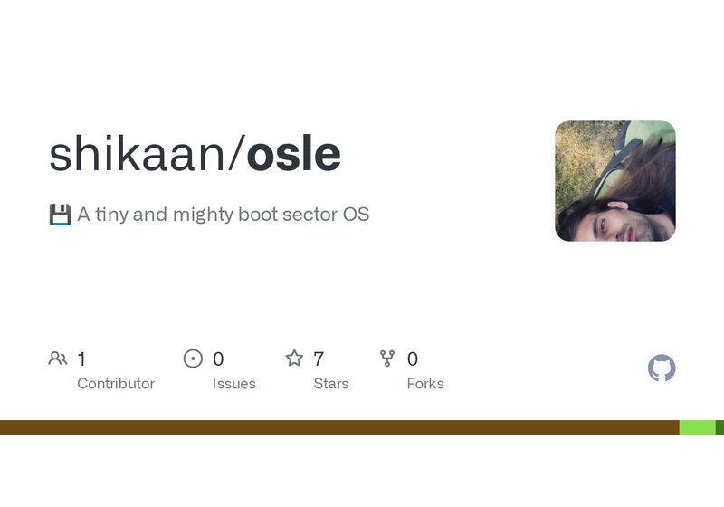Show HN: OSle – A 510 bytes OS in x86 assembly