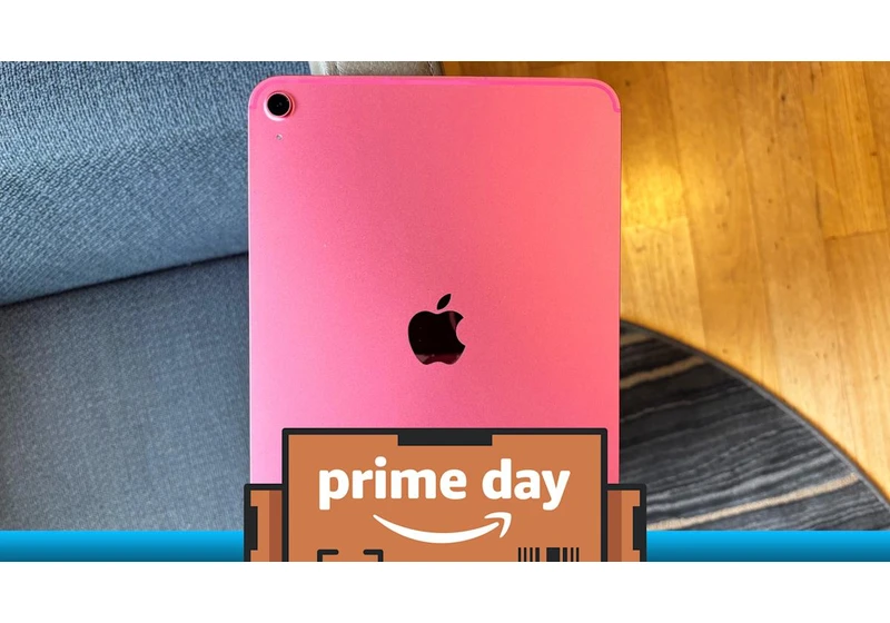 Apple's latest iPad drops to a new low of $280 for Prime Day