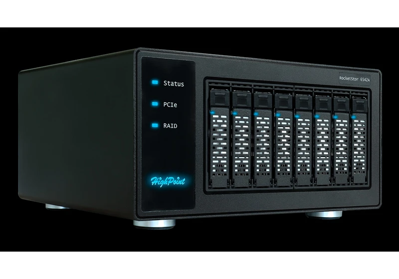 This 976TB external storage solution with 28 GB/s transfer speeds likely costs over $130,000