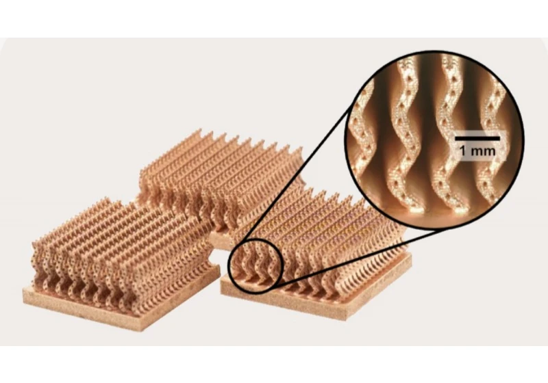 Firm pioneers 3D printing copper coolers directly onto processors using OLED manufacturing techniques with 'pixel perfect accuracy' — Fabric8Labs can use either human or AI-optimized cooler designs
