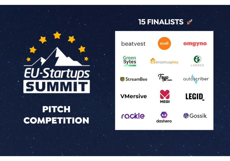 Meet the 15 finalists of our big Pitch Competition at this year’s EU-Startups Summit!