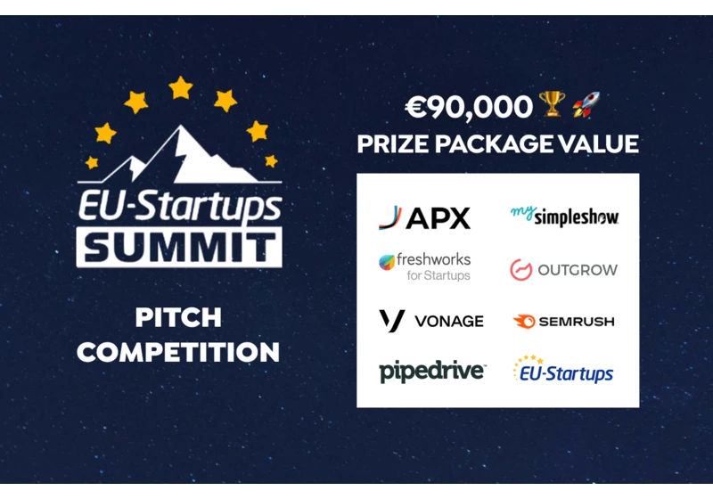 Apply now for our big Pitch Competition at this year’s EU-Startups Summit – Application Deadline: March 16!