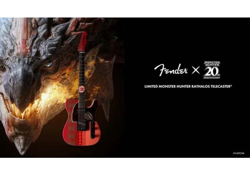 Is your Monster Hunter Wilds hype worth 2,000 dollars? This insane Rathalos-themed guitar wantstotestyou.