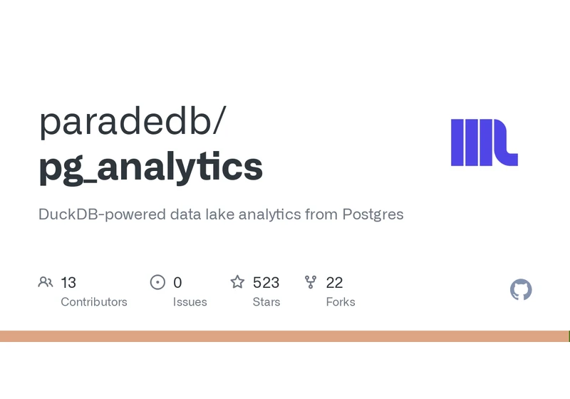 Pg_analytics is now PostgreSQL Licensed