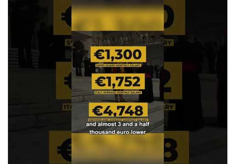 How Much Do Swiss Guards Get Paid?