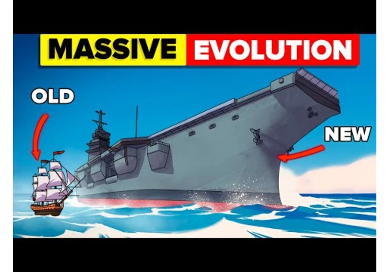 THIS is Why US Navy Went from Sail Boats to Supercarriers