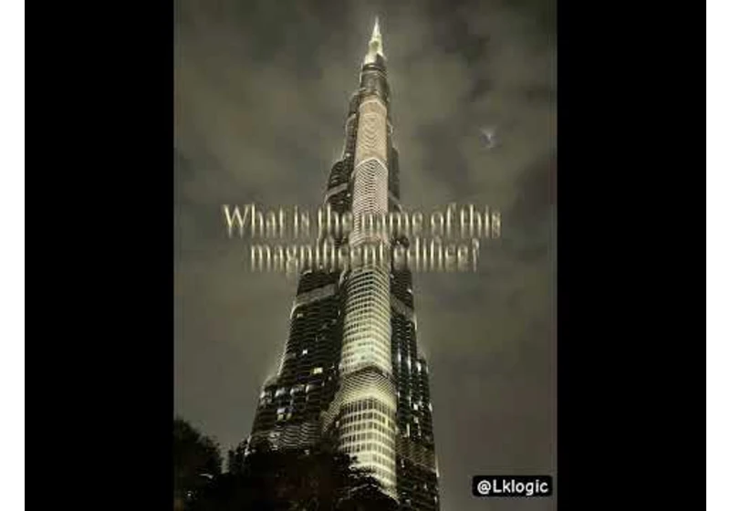 Do you the name of this magnificent edifice?