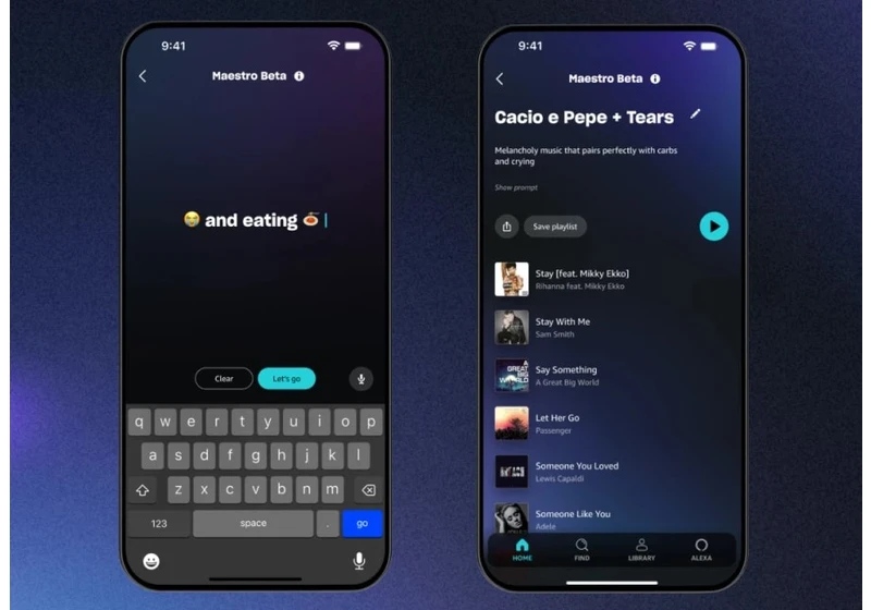 Amazon debuts a generative AI-powered playlist feature