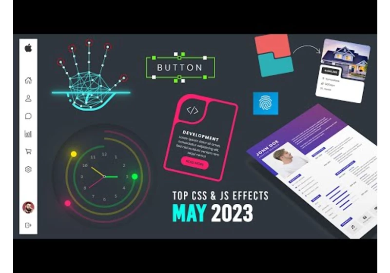 Top CSS & JS Effects | May 2023