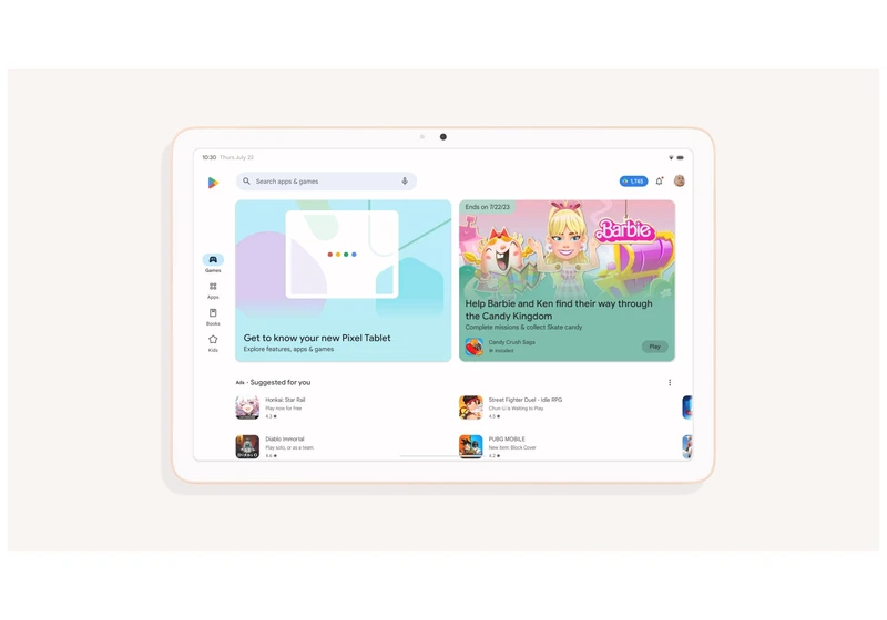 Google introduces new Play Store for foldables and tablets