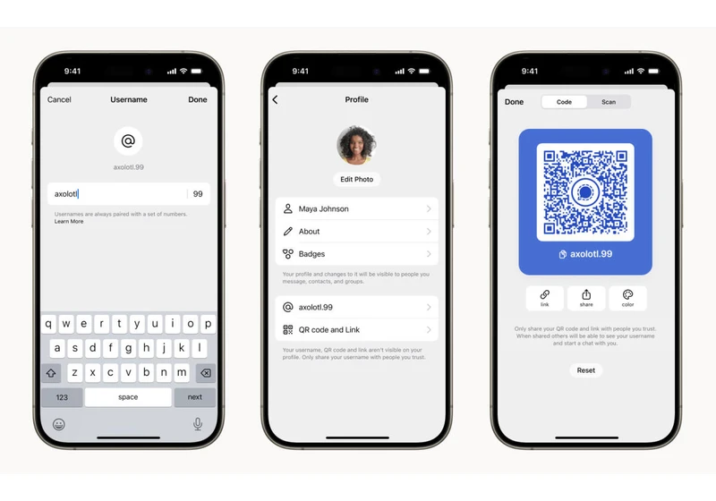 Signal usernames will keep your phone number private