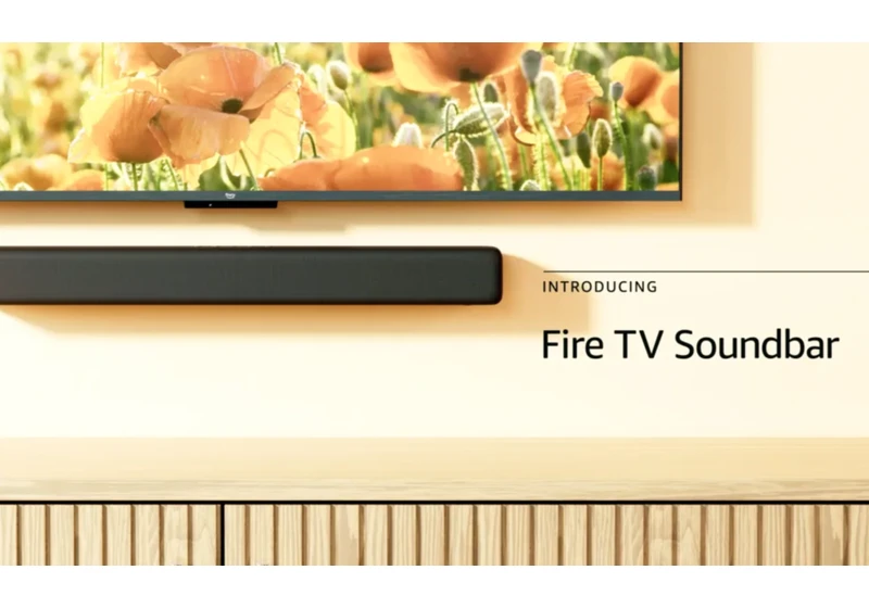 Amazon's Fire TV soundbar is back on sale for $100