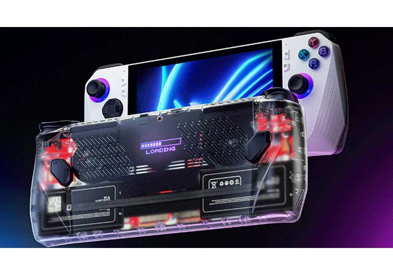 This Asus ROG Ally replacement case lets you see its guts