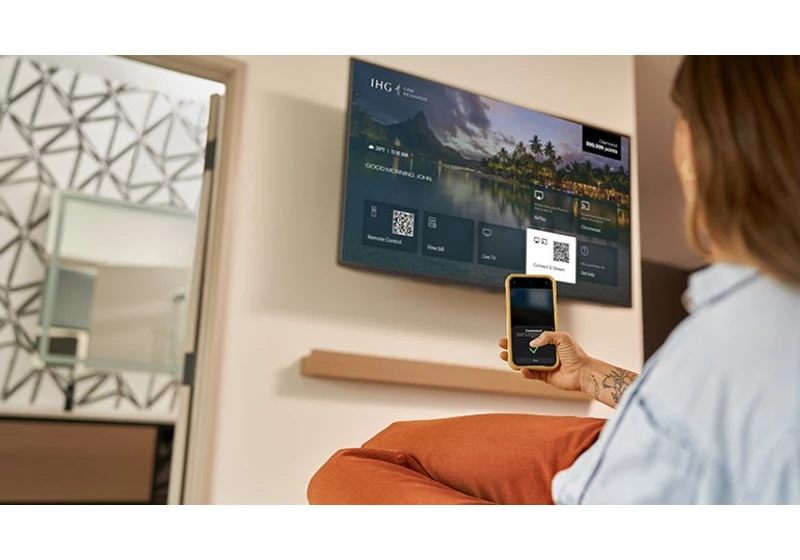 AirPlay for hotel TVs now rolling out, so no more touching that remote