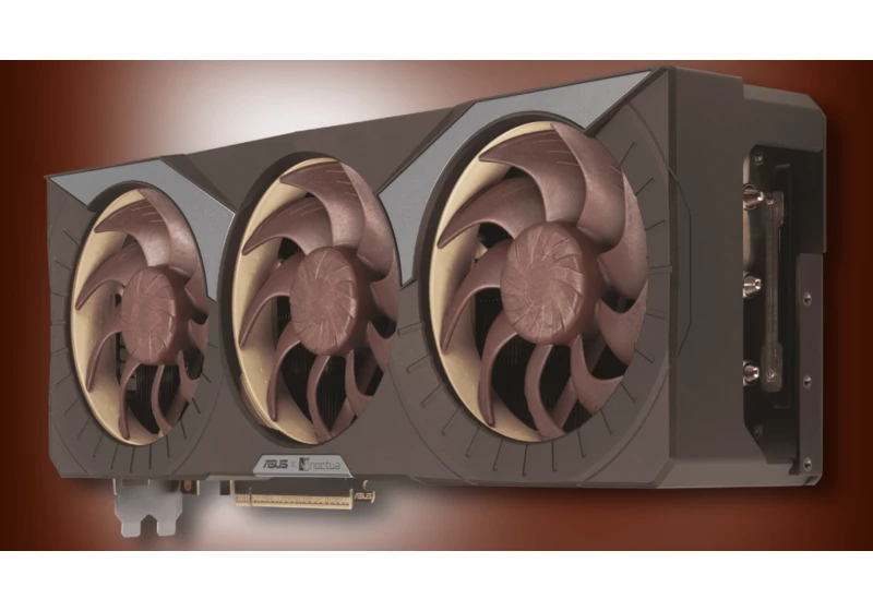 The Asus-Noctua RTX 5080 teamup is big, modest, and likely pricey