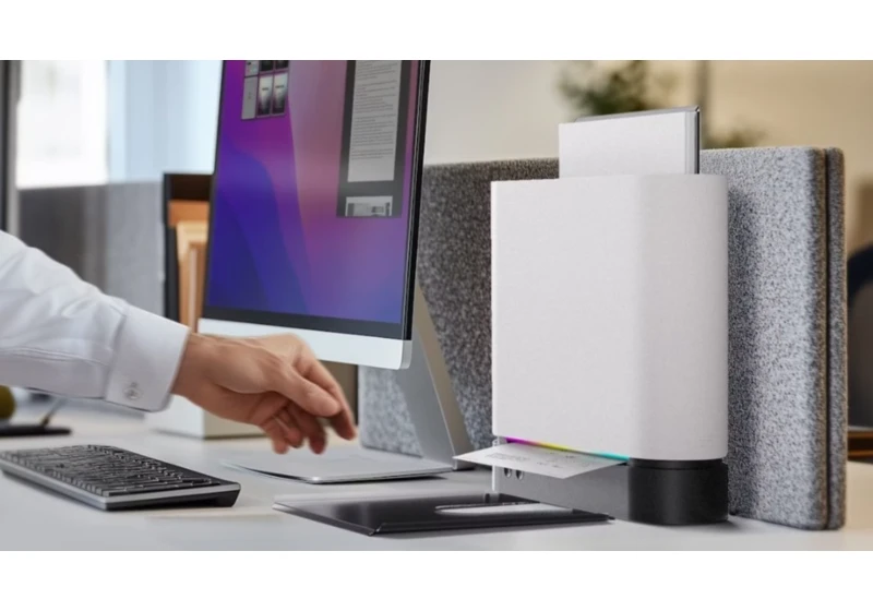  This is the most exciting printer design I've seen in years - and it reminds me of an obscure vertical Panasonic printer 