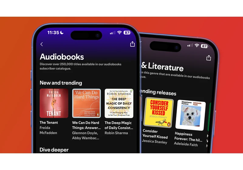 Spotify's iPhone app will soon get a useful upgrade for audiobooks fans – here's what's coming